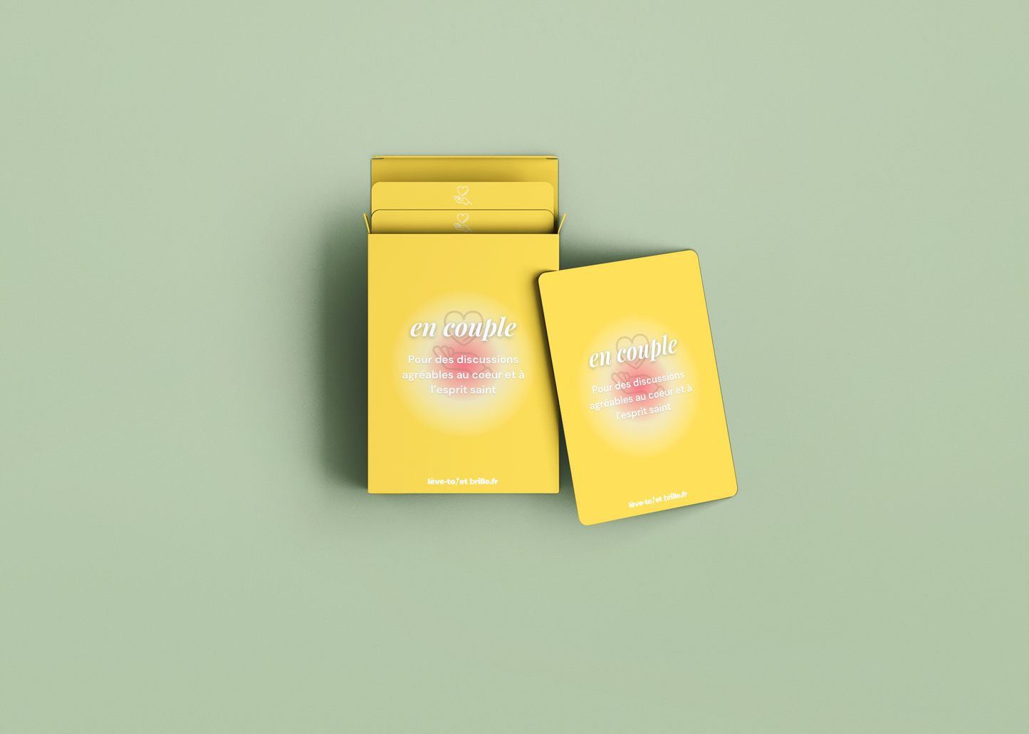 Jeu de cartes chrétien pour COUPLE