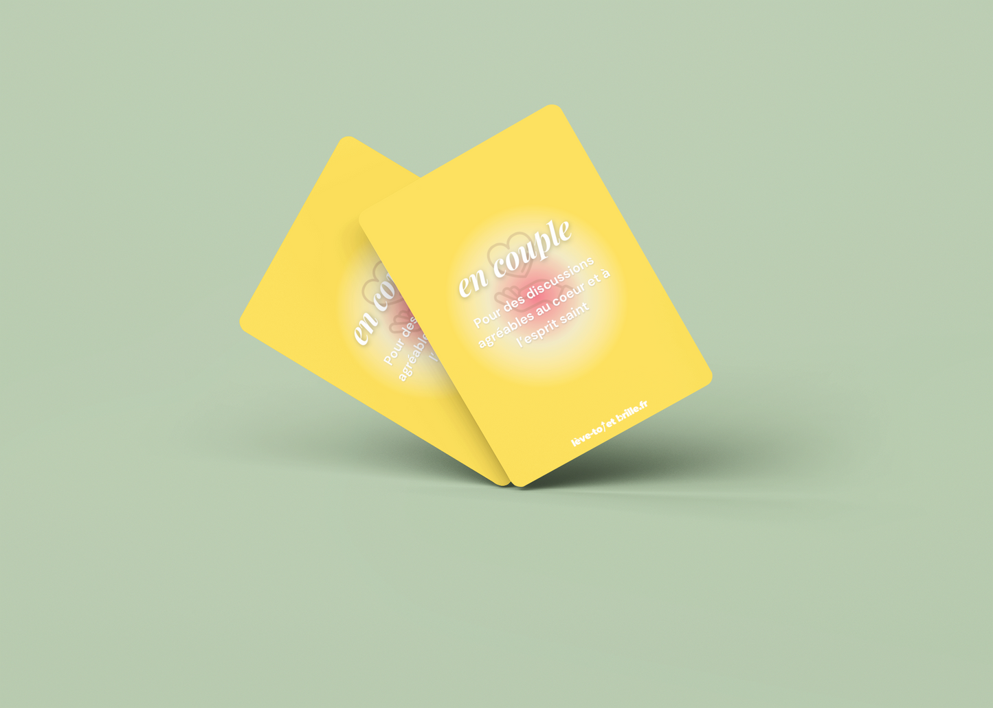 Jeu de cartes chrétien pour COUPLE